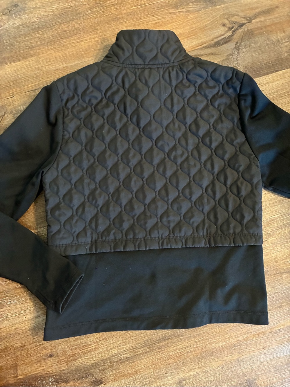 Nike Black Therma-Fit Quilted Running Jacket - Picture 7 of 7
